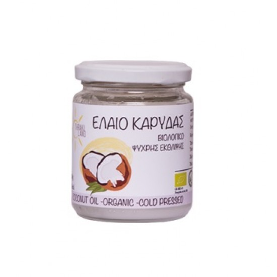 ΛΑΔΙ ΚΑΡΥΔΑ ΒΙΟΛΟΓΙΚΟ 216 ml (Coconut oil virgin, organic)