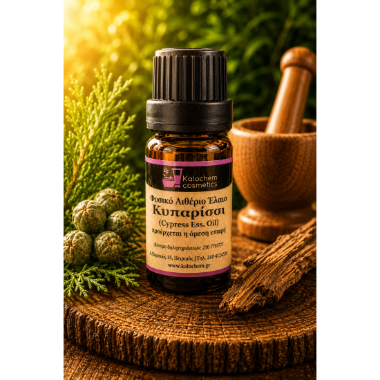 ΑΙΘΕΡΙΟ ΕΛΑΙΟ ΚΥΠΑΡΙΣΣΙ ΦΥΣΙΚΟ (Cypress essential oil)