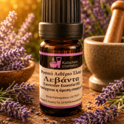 ΑΙΘΕΡΙΟ ΕΛΑΙΟ ΛΕΒΑΝΤΑ ΦΥΣΙΚΟ (Lavender essential oil- Lavandula angustifolia)
