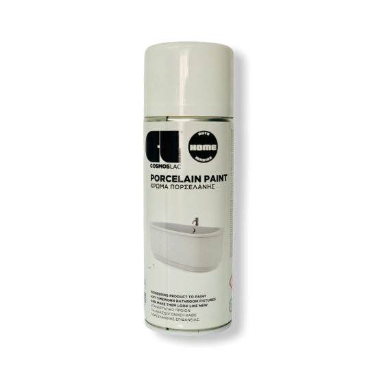SPRAY ΧΡΩΜΑ ΠΟΡΣΕΛΑΝΗΣ (PORCELAIN PAINT) 400ml