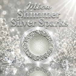 MICA SHIMMER SILVER SPARKS 8g βάζο