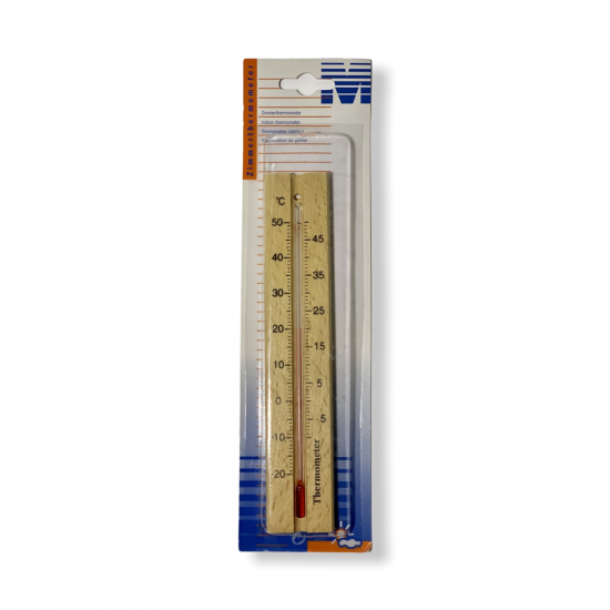ΘΕΡΜΟΜΕΤΡΟ ΞΥΛΙΝΟ ΤΟΙΧΟΥ (-20°C έως + 50°C)