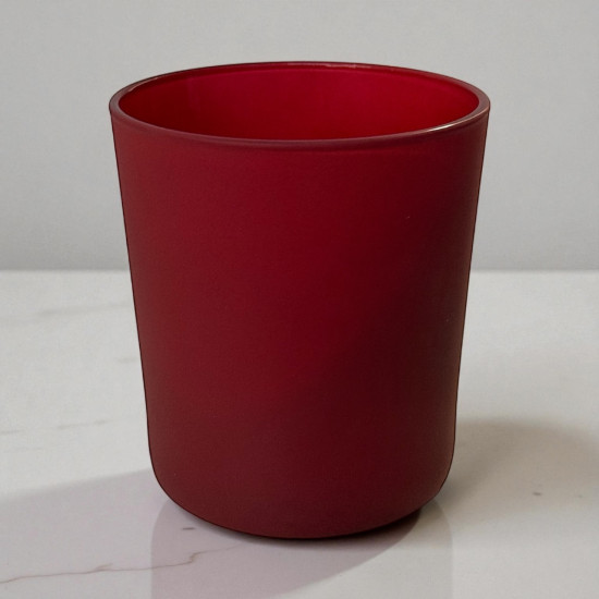 ΠΟΤΗΡΙ ΓΥΑΛΙΝΟ ALANYA 250ml ΜΠΟΡΝΤΩ ΜΑΤ Φ78 x 88mm