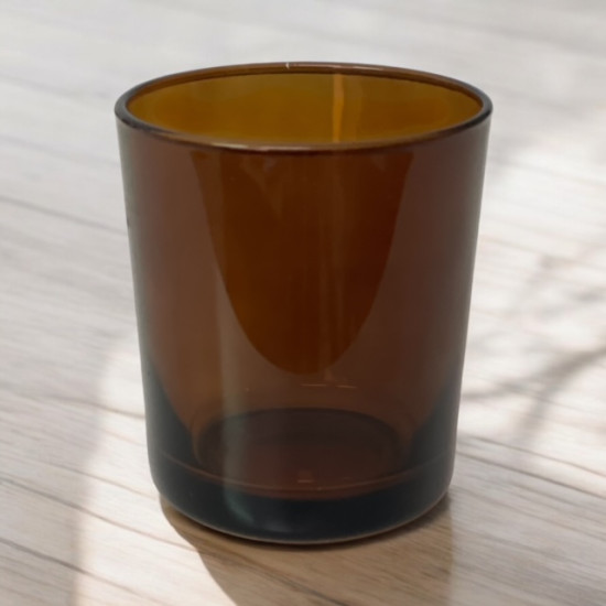 ΠΟΤΗΡΙ ΓΥΑΛΙΝΟ ALANYA 250ml ΚΑΡΑΜΕΛΕ Φ78 x 88mm