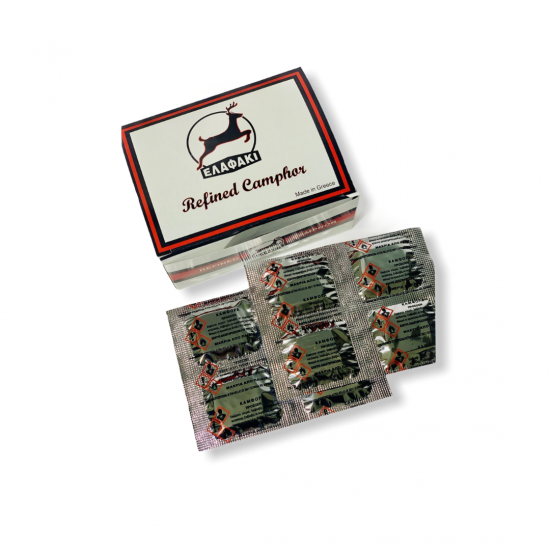 ΚΑΜΦΟΡΑ ΚΟΥΤΙ 100g  (40 παστίλιες) - refined camphor