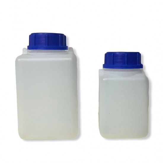 ΦΙΑΛΗ ΠΛΑΣΤΙΚΗ ΤΕΤΡΑΓΩΝΗ (HDPE) ΗΜΙΔΑΦΑΝΗ ΜΕ ΥΠΟΔΟΧΕΣ ΓΙΑ ΜΟΛΥΒΔΟΣΦΡΑΓΙΔΕΣ ΚΑΙ ΚΑΠΑΚΙ
