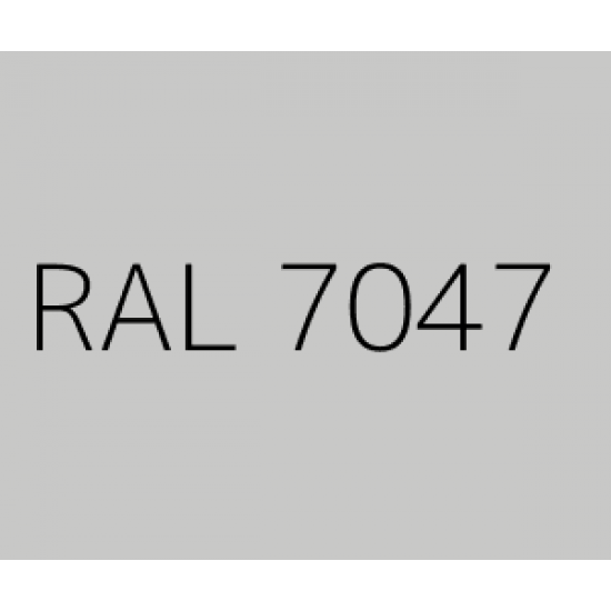 TOP COAT ΓΚΡΙ 1kg RAL7047 kg με καταλύτη 25g