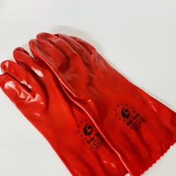 ΓΑΝΤΙΑ ΚΟΚΚΙΝΑ PVC / πετρελαίου  35cm 