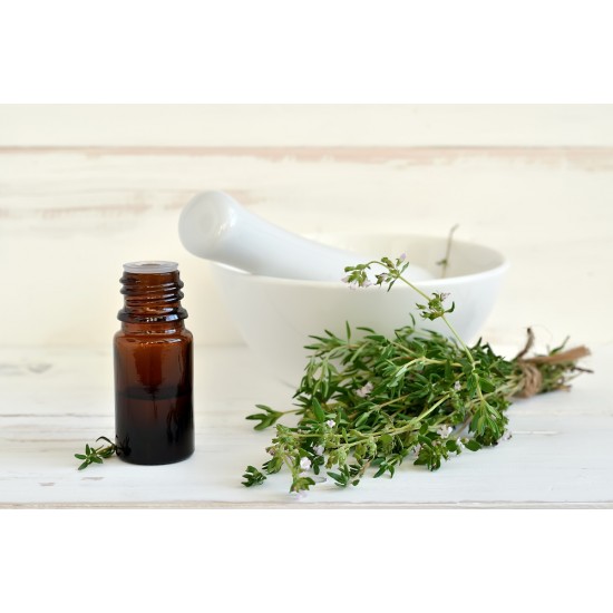 ΑΙΘΕΡΙΟ ΕΛΑΙΟ ΘΥΜΑΡΙ ΦΥΣΙΚΟ ΛΕΥΚΟ  (Thymus vulgaris flower/leaf oil WHITE)